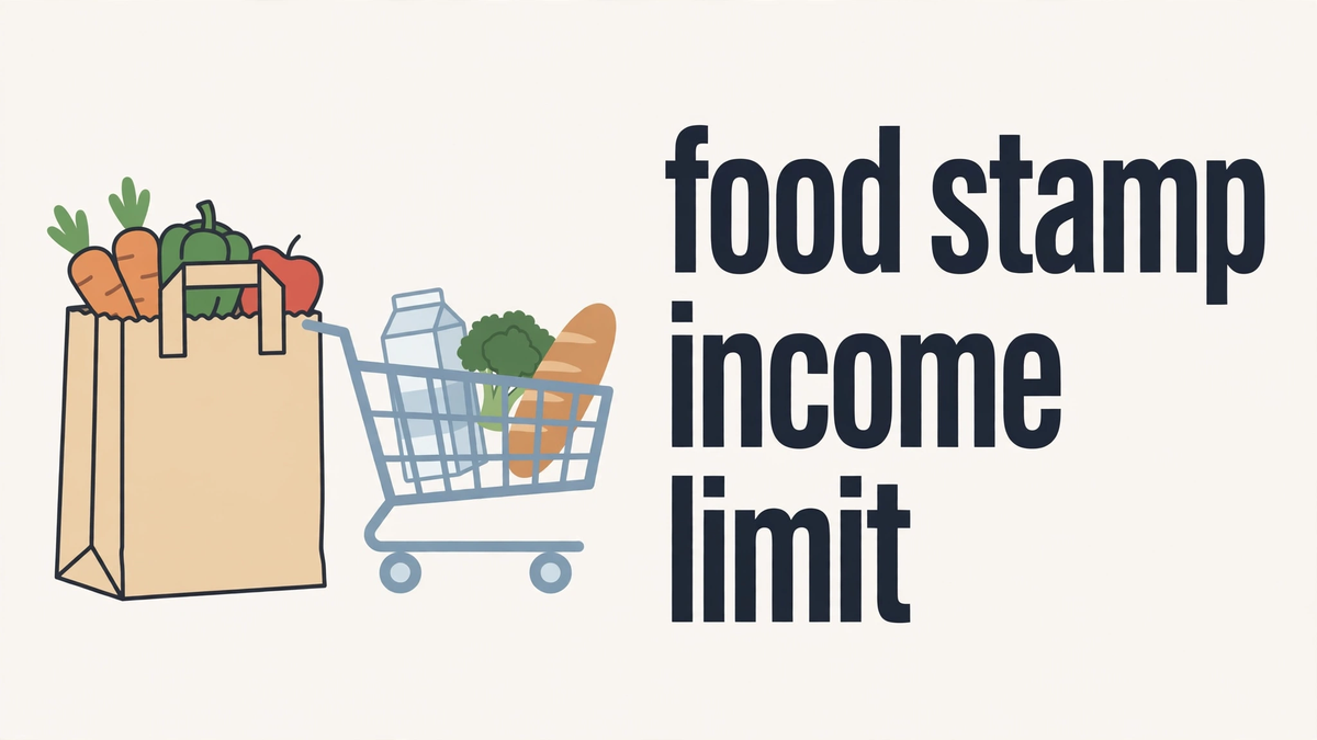 Food Stamp Income Limit: What Counts, and What Your State May Change