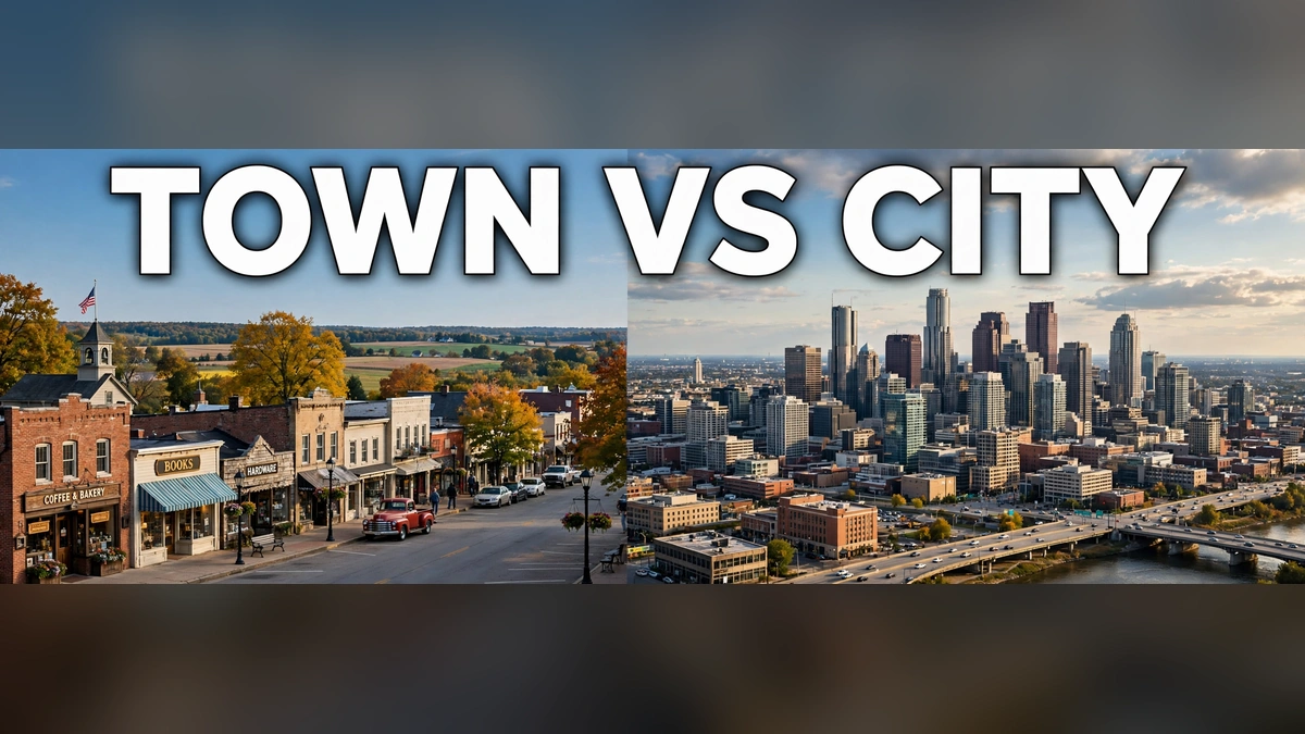 Town vs City: What's the Difference, Explained
