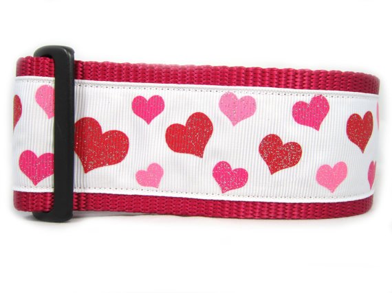 Twinkle Hearts Dog Collar